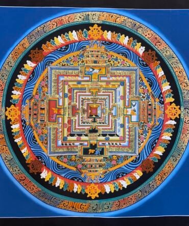 Kalchakra Mandala Thangka 50 cm X 50 cm