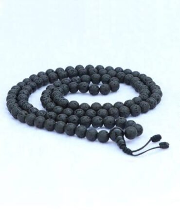 Lava Stone Prayer Beads Mala: Grounding Strength and Inner Transformation