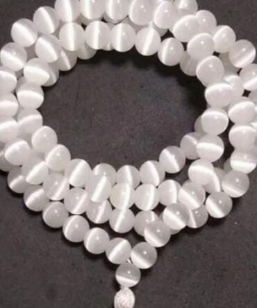 Selenite Prayer Beads Mala: Purity, Protection, and Angelic Connection